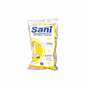 Accesorio Completo 7/8 P/ Tanque Inodoro Sani